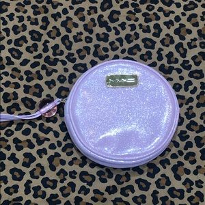 MAC Pink Sparkle Wristlet